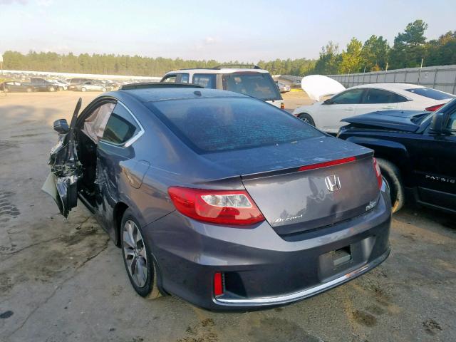 1HGCT1B86DA007498 - 2013 HONDA ACCORD EXL GRAY photo 3