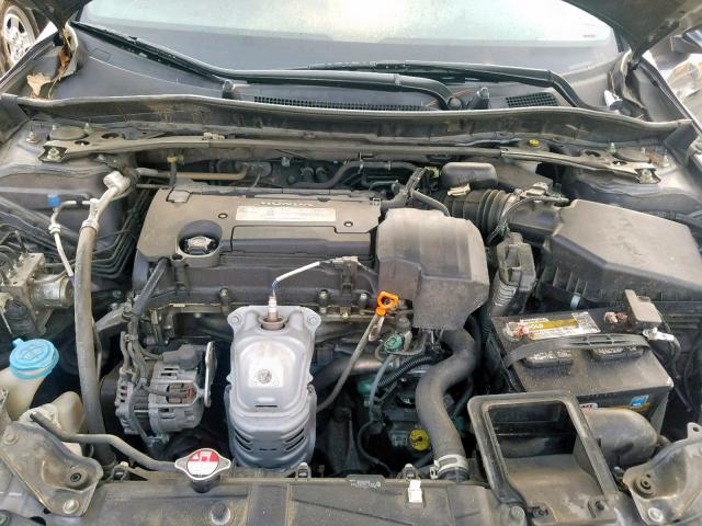 1HGCT1B86DA007498 - 2013 HONDA ACCORD EXL GRAY photo 7