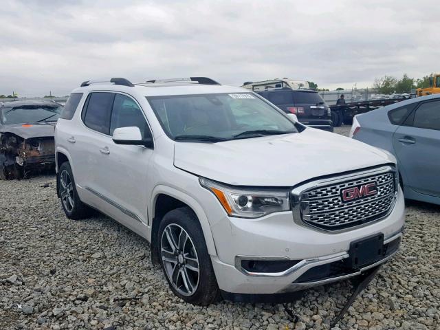 1GKKNXLS8HZ310053 - 2017 GMC ACADIA DEN WHITE photo 1