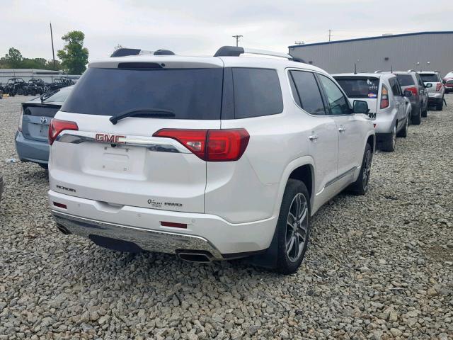 1GKKNXLS8HZ310053 - 2017 GMC ACADIA DEN WHITE photo 4