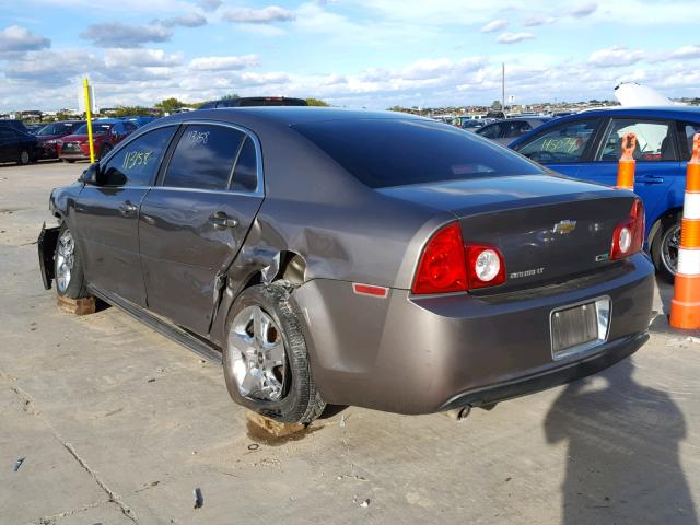 1G1ZC5E03AF325558 - 2010 CHEVROLET MALIBU 1LT BROWN photo 3
