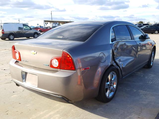 1G1ZC5E03AF325558 - 2010 CHEVROLET MALIBU 1LT BROWN photo 4