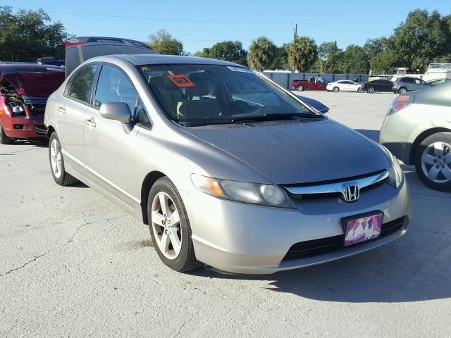 1HGFA16816L120358 - 2006 HONDA CIVIC EX BEIGE photo 1