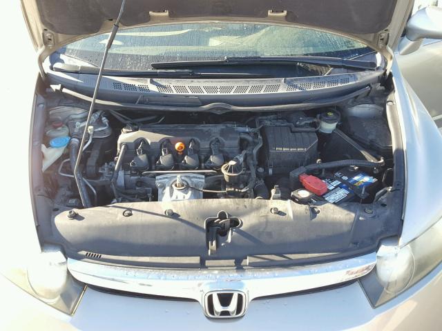 1HGFA16816L120358 - 2006 HONDA CIVIC EX BEIGE photo 7