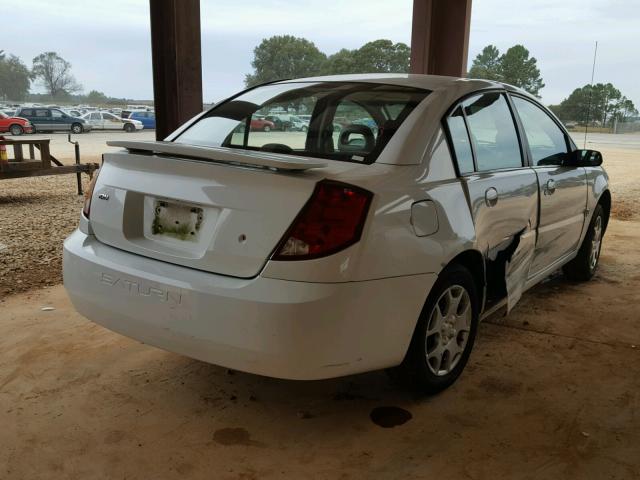 1G8AJ52F93Z190665 - 2003 SATURN ION LEVEL WHITE photo 4