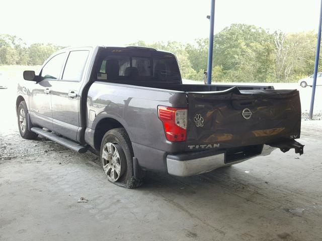 1N6AA1EK4HN531179 - 2017 NISSAN TITAN S BROWN photo 3