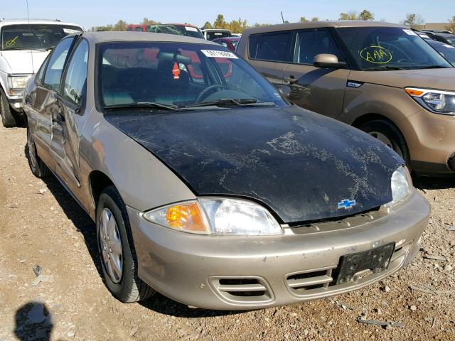 1G1JC524527448939 - 2002 CHEVROLET CAVALIER B GOLD photo 1