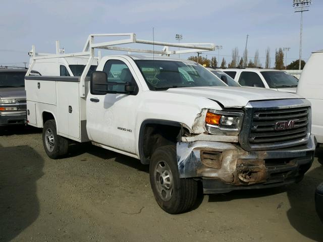 1GD01XEG2FZ113234 - 2015 GMC SIERRA C25 WHITE photo 1