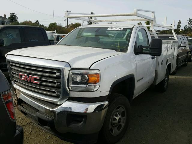 1GD01XEG2FZ113234 - 2015 GMC SIERRA C25 WHITE photo 2