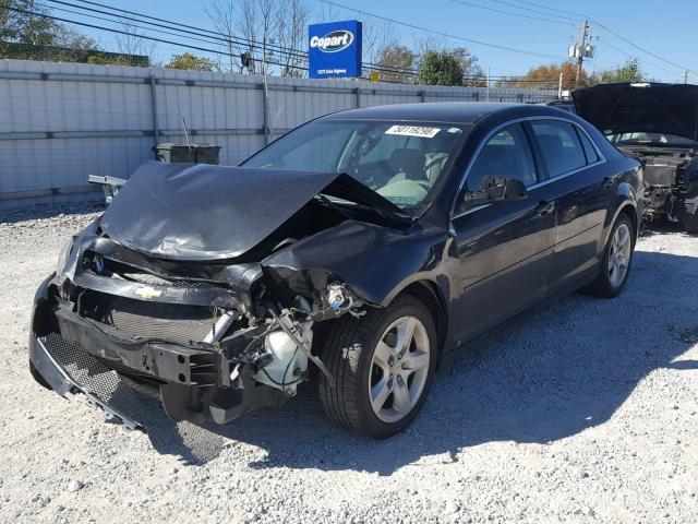 1G1ZG57BX9F172546 - 2009 CHEVROLET MALIBU LS 黑色 照片 2