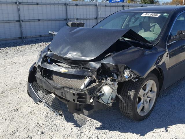 1G1ZG57BX9F172546 - 2009 CHEVROLET MALIBU LS 黑色 照片 9