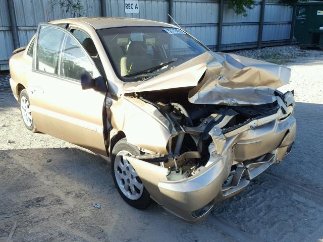 KNADC125436265090 - 2003 KIA RIO GOLD photo 1