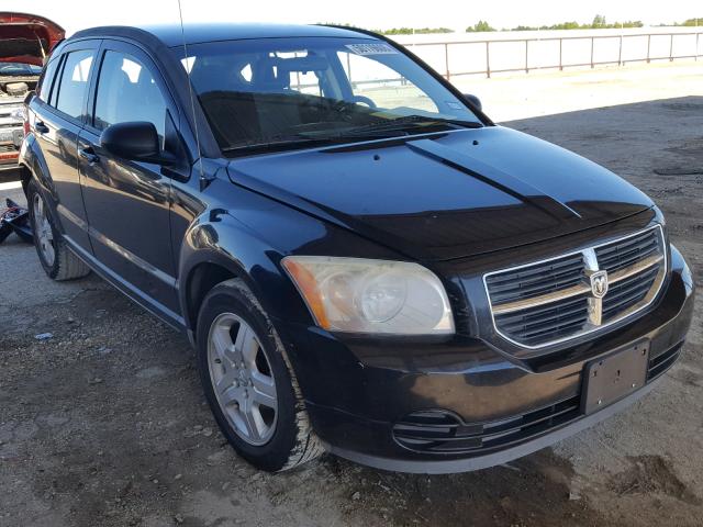 1B3HB48A79D112111 - 2009 DODGE CALIBER SX BLACK photo 1