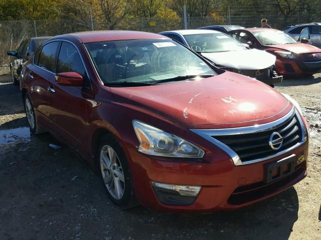 1N4AL3APXDN480281 - 2013 NISSAN ALTIMA BURGUNDY photo 1