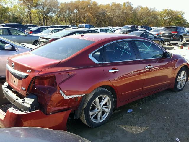 1N4AL3APXDN480281 - 2013 NISSAN ALTIMA BURGUNDY photo 4