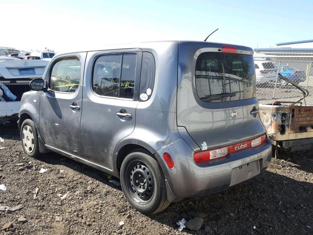 JN8AZ2KR1CT251313 - 2012 NISSAN CUBE BASE GRAY photo 3