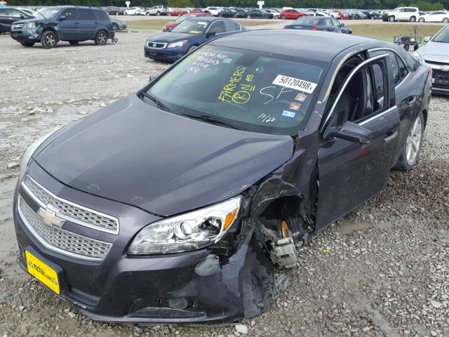 1G11H5SA6DF329717 - 2013 CHEVROLET MALIBU LTZ CHARCOAL photo 2