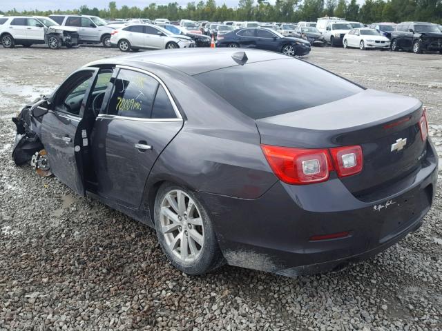 1G11H5SA6DF329717 - 2013 CHEVROLET MALIBU LTZ CHARCOAL photo 3