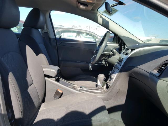 1G1ZC5EU5BF190751 - 2011 CHEVROLET MALIBU 1LT SILVER photo 5