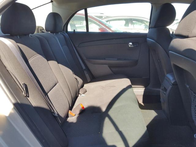 1G1ZC5EU5BF190751 - 2011 CHEVROLET MALIBU 1LT SILVER photo 6