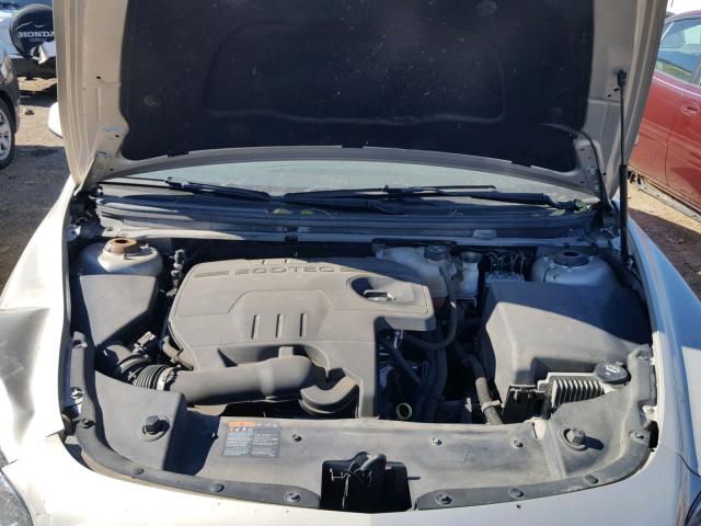 1G1ZC5EU5BF190751 - 2011 CHEVROLET MALIBU 1LT SILVER photo 7