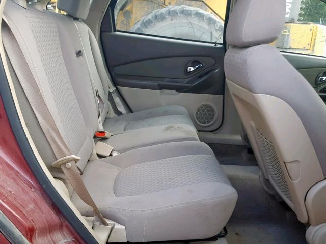 1G1ZT68NX7F226905 - 2007 CHEVROLET MALIBU MAX 栗色 照片 6