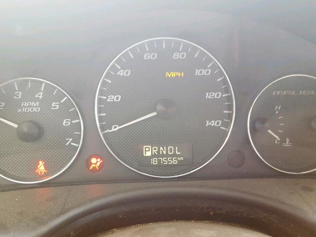 1G1ZT68NX7F226905 - 2007 CHEVROLET MALIBU MAX 栗色 照片 8