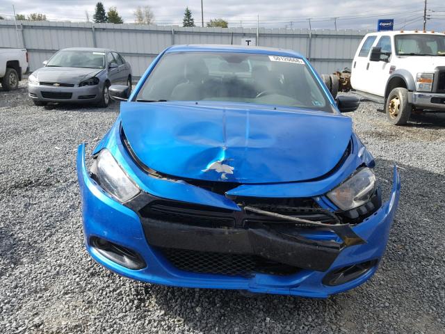 1C3CDFBB8FD352493 - 2015 DODGE DART SXT BLUE photo 9