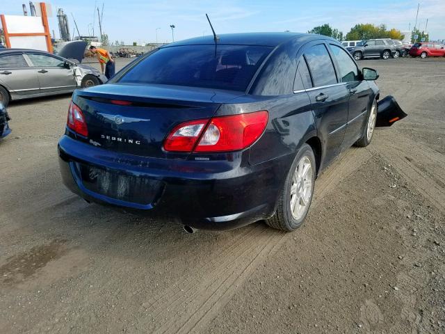 1C3LC56M28N215667 - 2008 CHRYSLER SEBRING TO BLACK photo 4