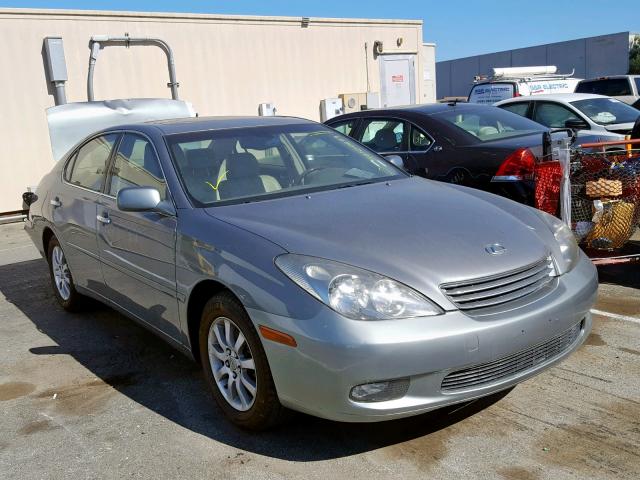 JTHBF30G820042410 - 2002 LEXUS ES 300 GRAY photo 1