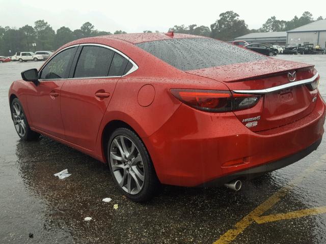 JM1GL1X51H1138116 - 2017 MAZDA 6 GRAND TO RED photo 3