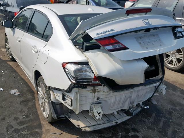 19XFB2F99DE007810 - 2013 HONDA CIVIC EXL 白色 照片 3