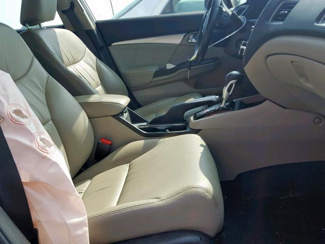 19XFB2F99DE007810 - 2013 HONDA CIVIC EXL 白色 照片 5