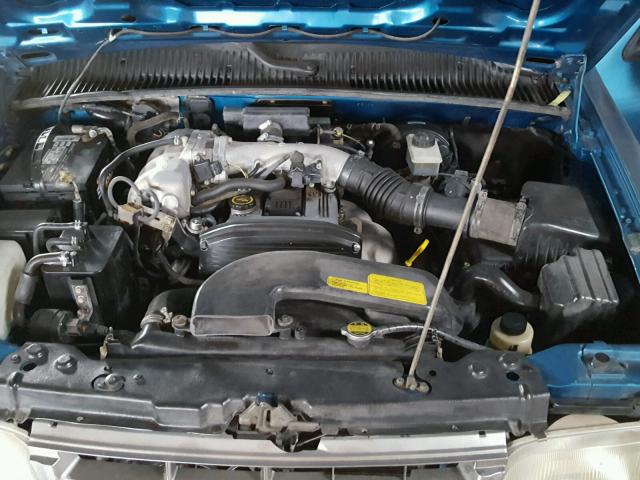 KNDJB7236V5537027 - 1997 KIA SPORTAGE TEAL photo 7