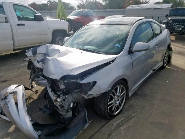 JTKDE177770156311 - 2007 TOYOTA SCION TC თეთრი ფოტო 2