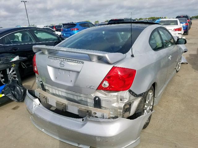 JTKDE177770156311 - 2007 TOYOTA SCION TC თეთრი ფოტო 4