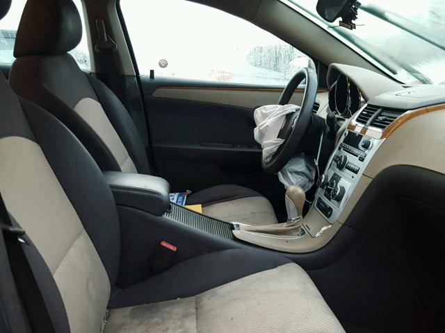 1G1ZC5EB4AF122907 - 2010 CHEVROLET MALIBU 1LT TAN photo 5