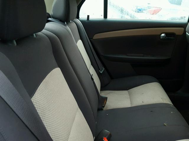 1G1ZC5EB4AF122907 - 2010 CHEVROLET MALIBU 1LT TAN photo 6