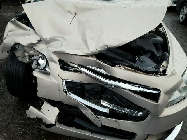 1G1ZC5EB4AF122907 - 2010 CHEVROLET MALIBU 1LT TAN photo 7