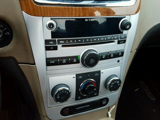 1G1ZC5EB4AF122907 - 2010 CHEVROLET MALIBU 1LT TAN photo 9