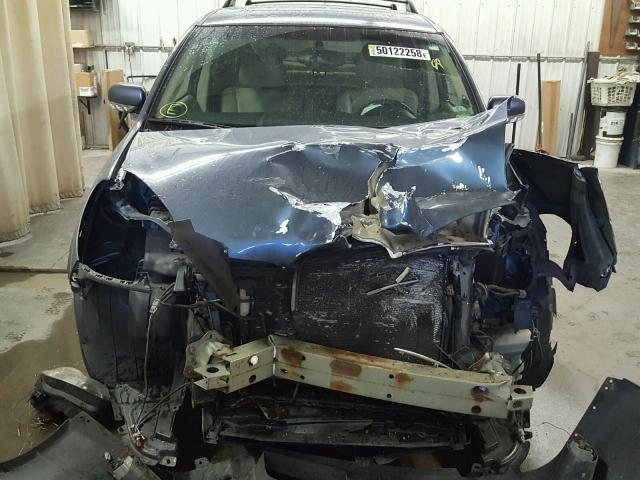 4S4WX86C964411223 - 2006 SUBARU B9 TRIBECA BLUE photo 9