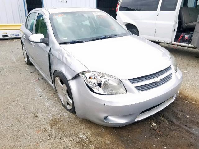 1G1AT58H097179494 - 2009 CHEVROLET COBALT LT SILVER photo 1