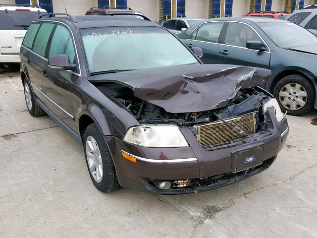 WVWVD63B14E305915 - 2004 VOLKSWAGEN PASSAT GLS BROWN photo 1