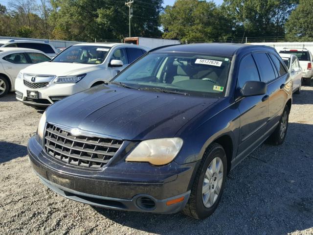 2A8GM48L08R654578 - 2008 CHRYSLER PACIFICA L BLUE photo 2
