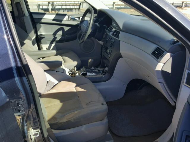 2A8GM48L08R654578 - 2008 CHRYSLER PACIFICA L BLUE photo 5