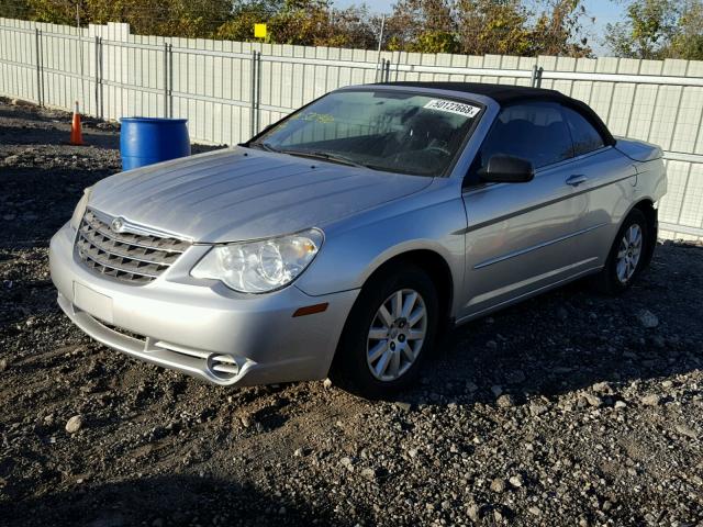 1C3LC45B59N520446 - 2009 CHRYSLER SEBRING LX SILVER photo 2