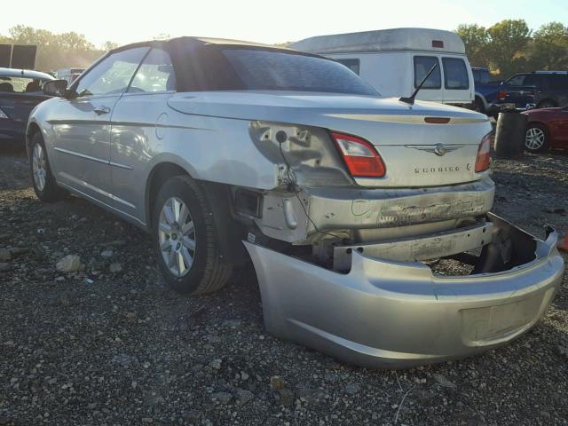 1C3LC45B59N520446 - 2009 CHRYSLER SEBRING LX SILVER photo 3