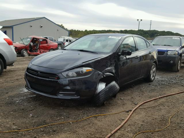 1C3CDFBB8FD301611 - 2015 DODGE DART SXT BLACK photo 2