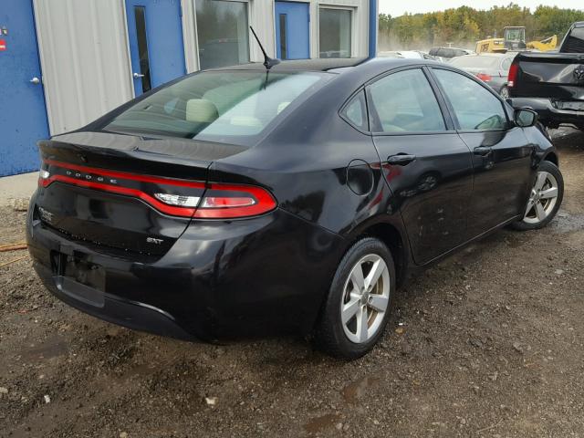 1C3CDFBB8FD301611 - 2015 DODGE DART SXT BLACK photo 4