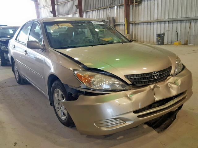 4T1BE32K32U032264 - 2002 TOYOTA CAMRY LE GOLD photo 1